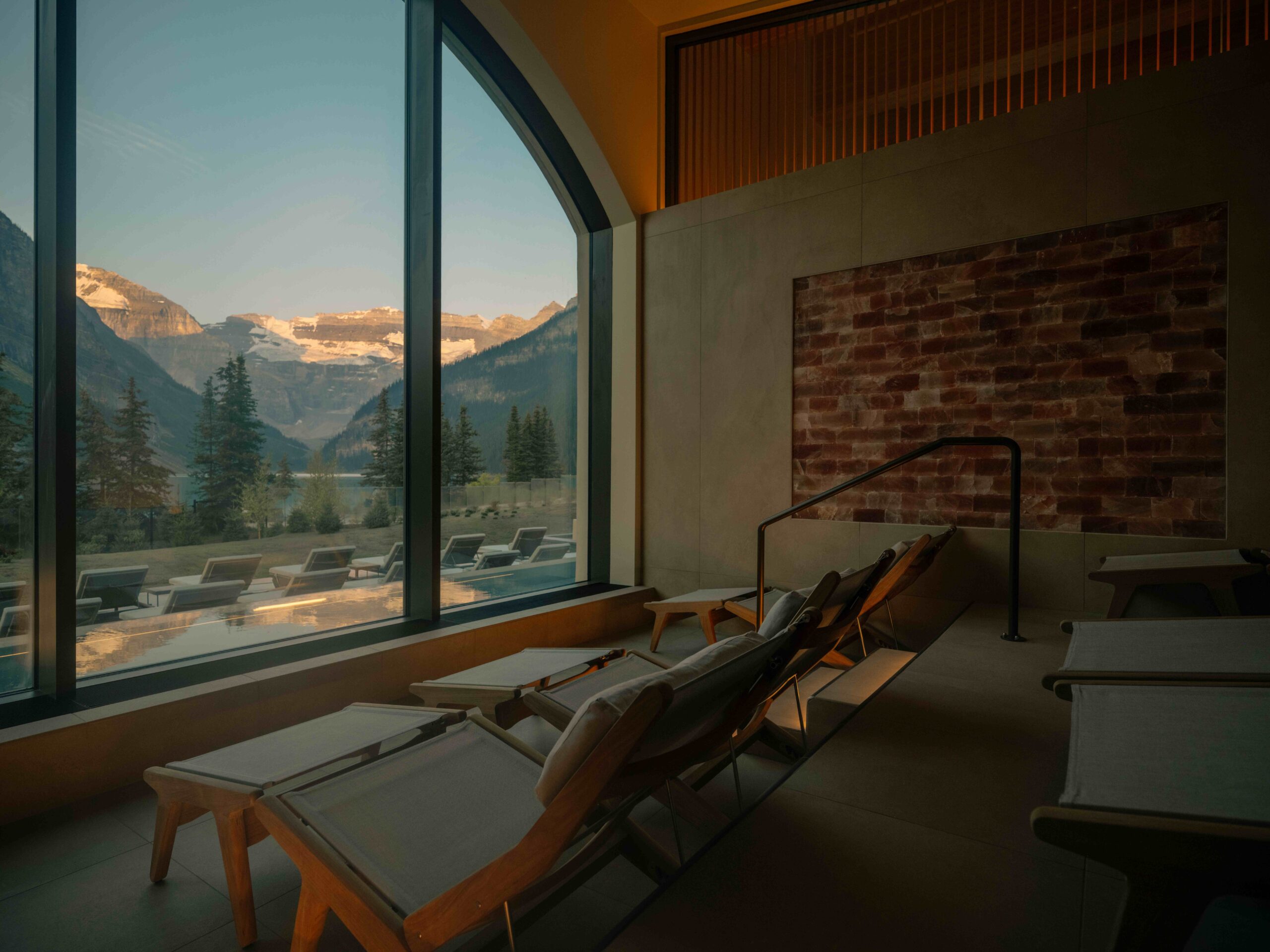 BASIN Glacial Waters - Salt Relxation Room View